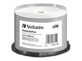 Miniatyrbild 2 av 4: Verbatim DataLifePlus - 50 x CD-R - 700 MB 52x - vit - yta utskrivbar med bläckstråleskrivare, bred utskrivbar yta - spindel
