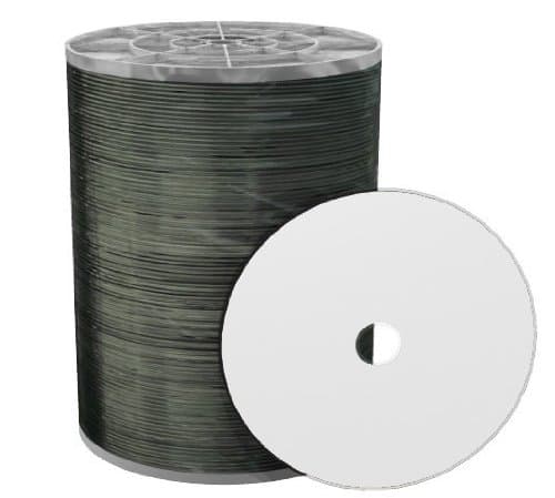 MediaRange - 100 x CD-R - 700 MB (80 min) 52x - blekkstråleskrivbar overflate, skrivbar innerring - spindel