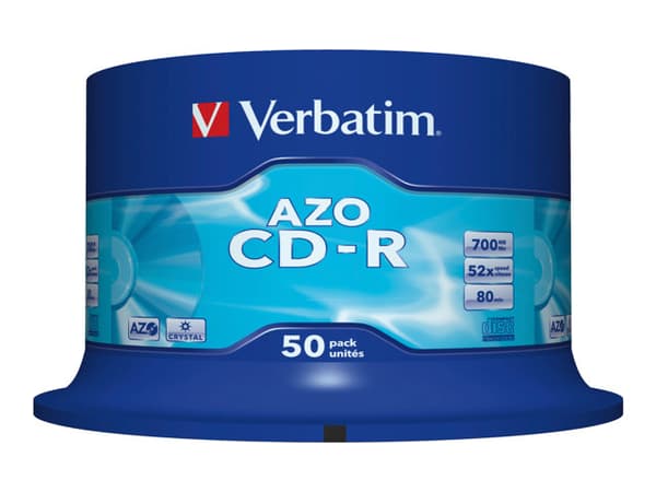 Verbatim DataLifePlus - 50 x CD-R - 700 MB 48x - spindel