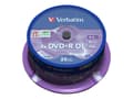 Pikkukuva 3 / 5: Verbatim DVD+R Double Layer 8x Matt Silver 25pk Spindle, DVD+R DL, 120 mm, Akseli, 25 kpl, 8,5 GB