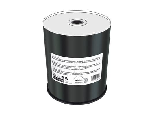 MediaRange Professional Line - 100 x CD-R - 700 MB (80 min) 52x - hvid - printbar overflade mustesuihkukäyttöön - kara