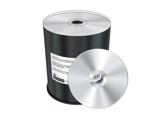 MediaRange Professional Line - 100 x CD-R - 700 MB (80 min) 52x - sølv - blekkstråleskrivbar overflate - spindel