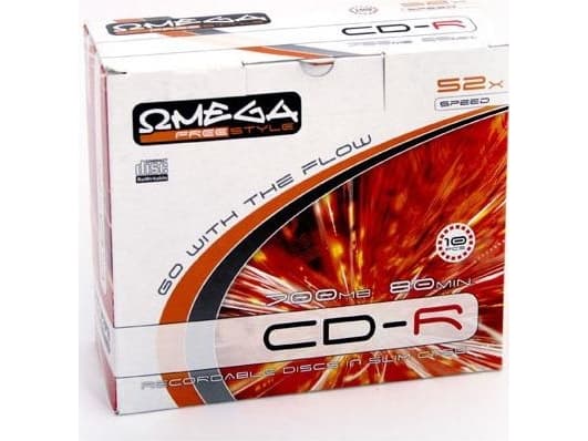 Omega The Omega CD-R slim drive | 700MB | x52 | 10 pcs.