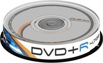 Omega Omega DVD + R Disc | 4,7 GB | x16 | 10 kpl | FREESTYLE