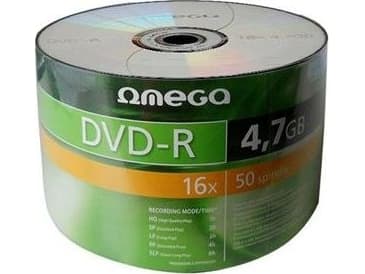 Omega Dvd R 4 7gb 16x Sp 50 Cdon Omega Dvd R 4 7gb 16x Sp 50 Cdon