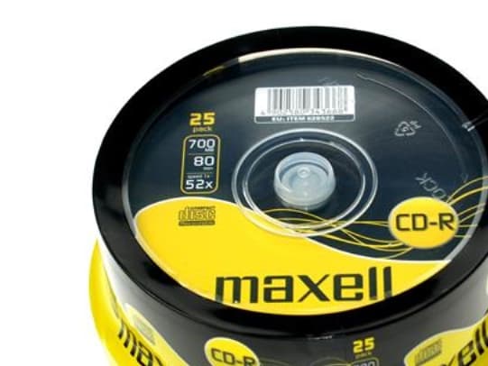 Maxell CD-R 700MB, 52x, CD-R, 120 mm, 700 MB, 25 kpl