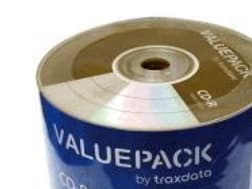 Traxdata CD-R 52x Valuepack, CD-R, 700 MB, 50 stykker, 120 mm, 80 min, Polykarbonat