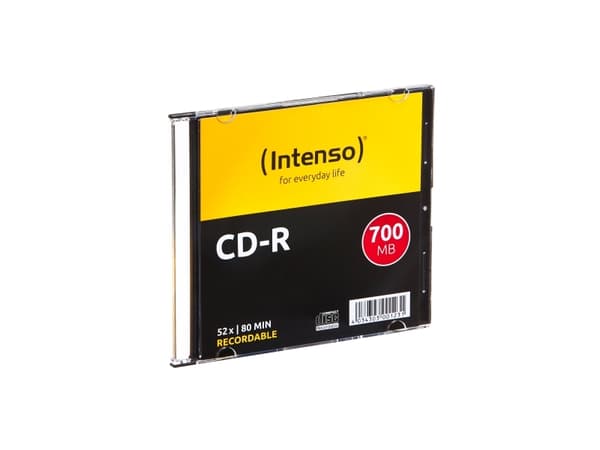 Intenso - 10 x CD-R - 700 MB (80 min) 40x - smalt cover