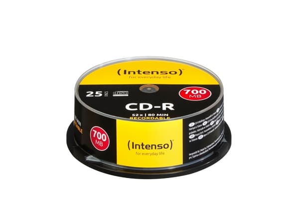 Intenso - 25 x CD-R - 700 MB (80 min) 24x - spindel