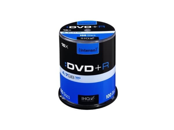 Intenso - 100 x DVD+R - 4.7 GB 16x - spindel