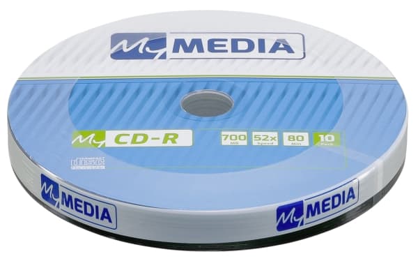 My Media CDR MY MEDIA 700MB WRAP (10 SPINDLE)