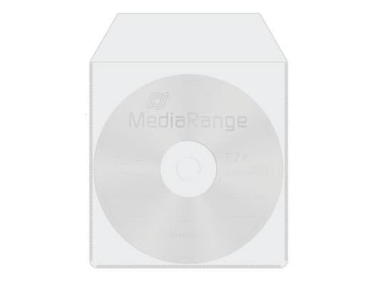 MediaRange BOX164, Gjennomsiktig, Plast, 124 mm, 124 mm, 50 stykker