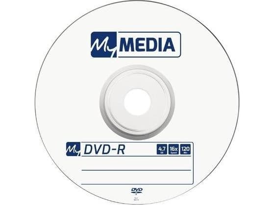 MyMedia - 10 x DVD-R - 4.7 GB (120 min) 16x - matt sølvfarge - murstein
