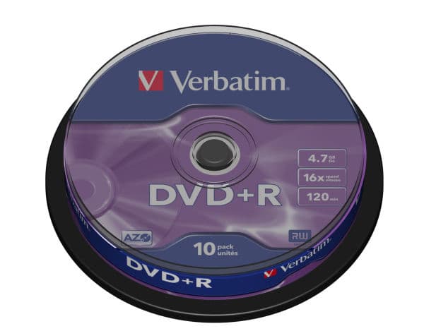 Platinet VD1610+, DVD+R, 120 mm, 10 stykker, 4,7 GB