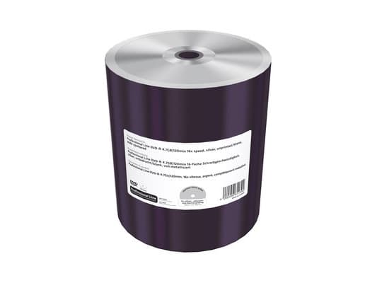 MediaRange MRPL608-C, DVD-R, 120 mm, Utskriftsbar, 100 stykker, 4,7 GB
