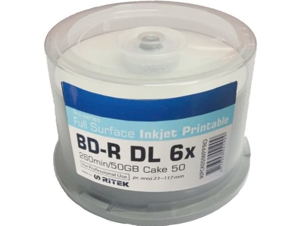 Traxdata BD-R DL 50 GB 6x 50 stykker (TRBDL50)