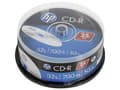 Miniatyrbild 2 av 2: HP CRE00015, 52X, CD-R, 120 mm, 700 MB, Kakbox, 25 styck