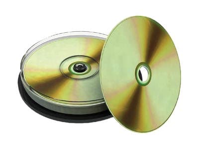 MediaRange Professional Line - 10 x CD-R - 700 MB (80min) 52x - skinande guld - återskrivbar yta, silcscreenskrivbar yta, offsetskrivbar yta - spinde