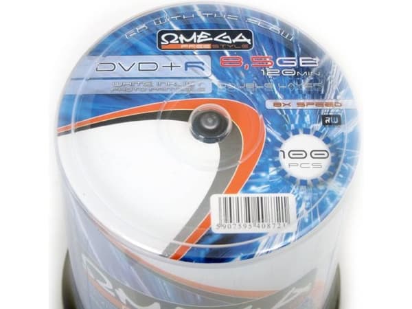 Freestyle DVD+R DL 8,5 GB 8x 100 kappaletta (40872)
