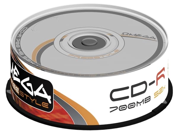Freestyle CD-R (x25 pack), 52X, CD-R, 120 mm, 700 MB, Kakbox, 25 styck