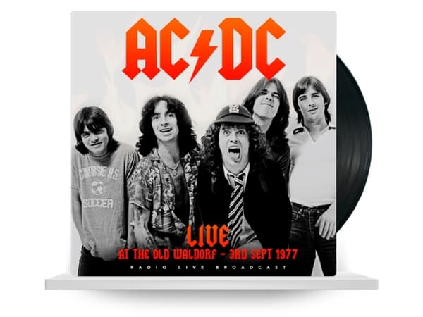 Heartselling AC/DC - Best Of Live At The Waldorf, San Francisco 1977, Rock, Vinyl, AC/DC, Fysisk media, Vuxen, 1 skiva