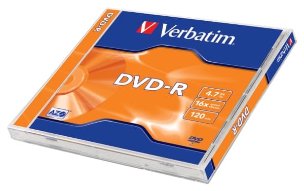 Verbatim 43518, DVD-R, 120 mm, Smykkeskrin, 1 stykker, 4,7 GB