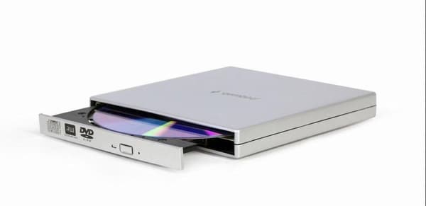 Gembird DVD-USB-02-SV optinen levyasema DVD±RW hopea