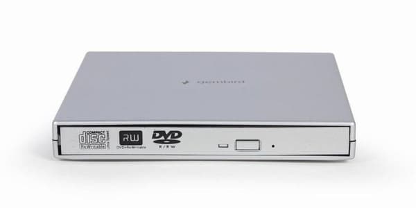 Gembird DVD-USB-02-SV optinen levyasema DVD±RW hopea Hopea