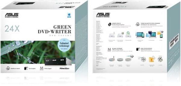 ASUS DRW-24D5MT optinen levyasema Sisäinen DVD Super Multi DL Musta