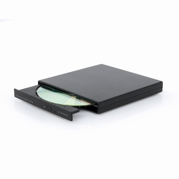 Gembird DVD-USB-04 optisk diskdrev DVD±RW Sort Sort