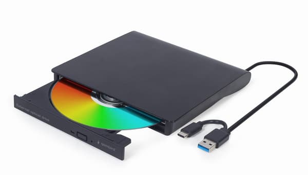 Gembird DVD-USB-03 Eksternt USB DVD-drev, sort