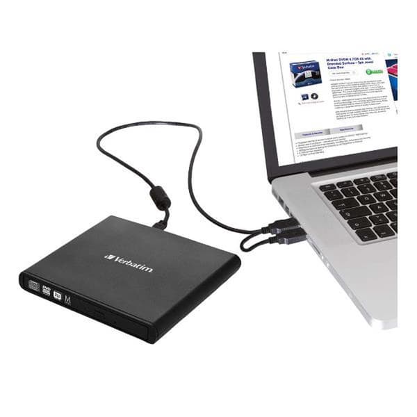 Verbatim Dvd Spelare Usb 2.0 Svart