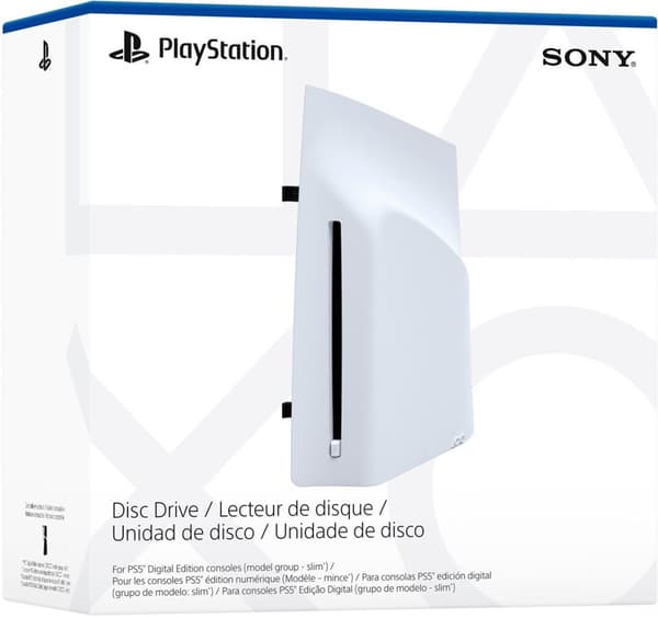 SONY optisk drev til PS5 Digital Edition-konsol
