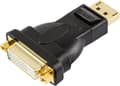 Miniatyrbild 1 av 3: DisplayPort to DVI-I Dual Link adapter, black