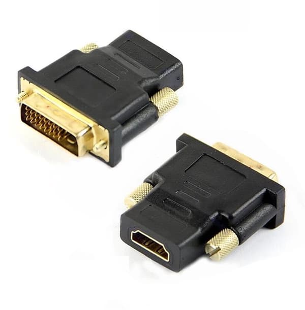 DVI-D hane till HDMI hona adapter