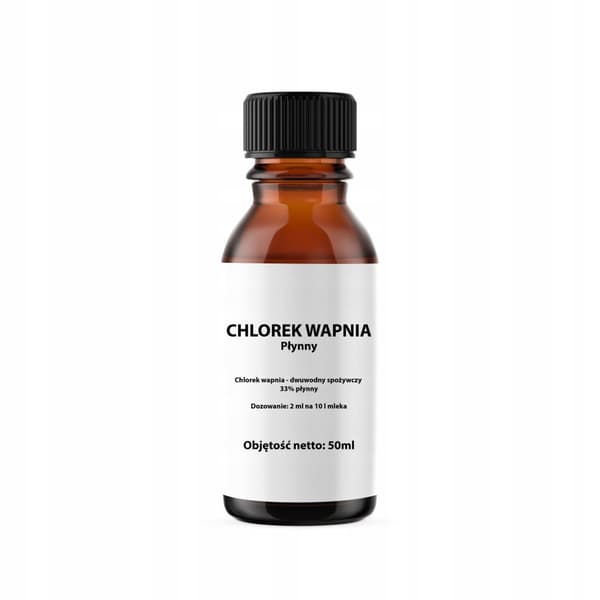 Kalciumkloridvätska för ost 50ml löpe