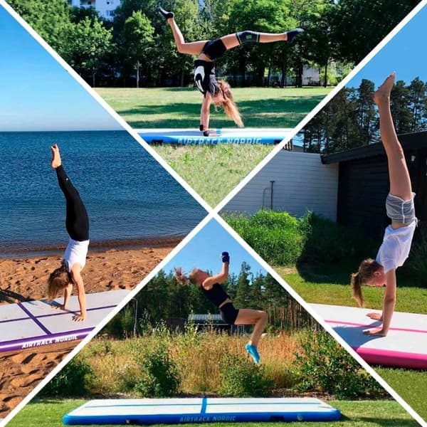 Airtrack Nordic Deluxe luftvoltbana - 10 m