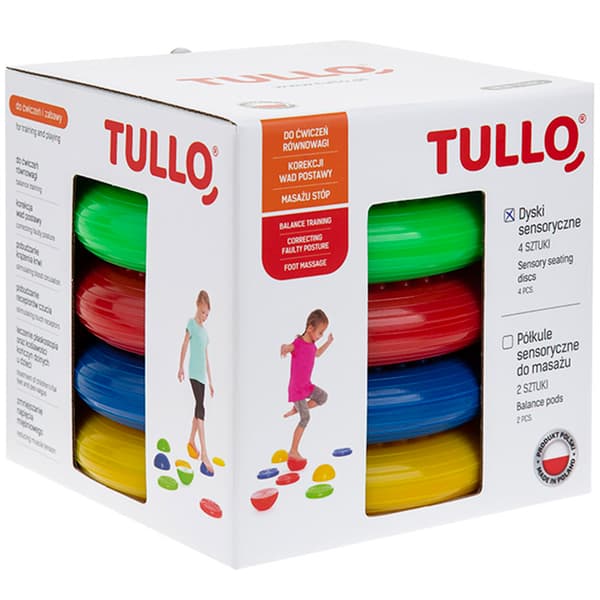 Sensoriniai diskai 4 vnt Tullo 457