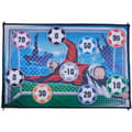 Miniatyrbild 1 av 7: Fotbollsmålsduk med poängtavla och kardborreboll