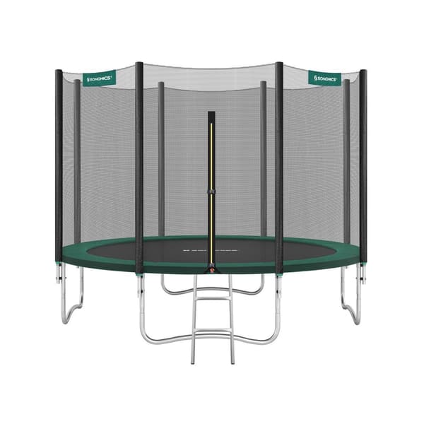 Trampoliini Ø 366 cm musta-vihreä