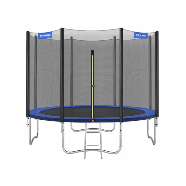 Trampoline Ø 305 cm svart-blå
