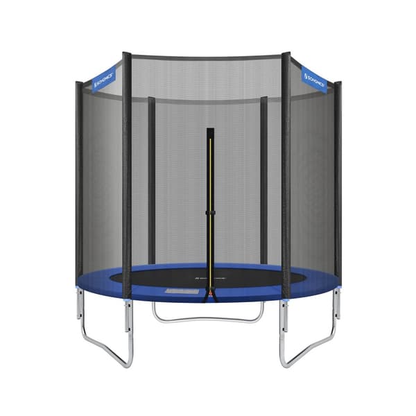 Trampolin Ø 183 cm Svart-Blå