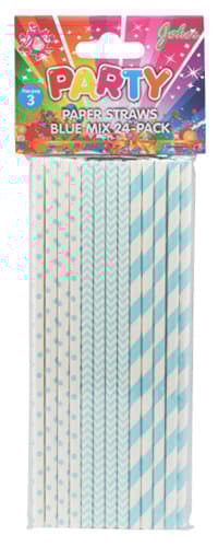 Papperssugrör / Sugrör i Papper - 24-pack