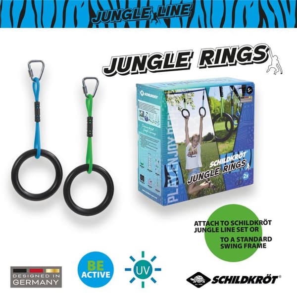 Utomhuslekar barn Schildkröt Jungle Ring (x2)