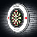 Miniatyrbillede 3 af 6: Winmau Pro Line 1.0 dartskiveramme hvid