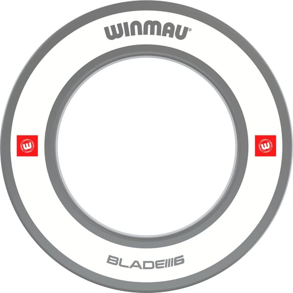 Winmau Pro Line 1.0 darttavla med vit ram