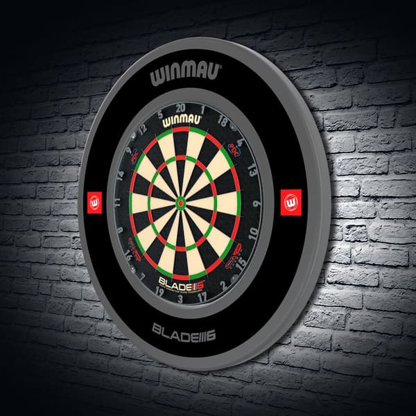 Winmau Pro Line 1.0 Darttavla med Surface, Svart
