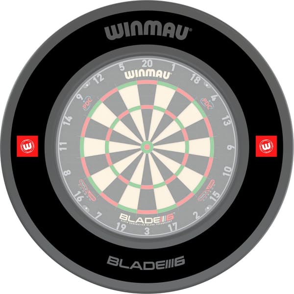 Winmau Pro Line 1.0 Darttavla med Surface, Svart