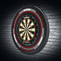 Miniatyrbillede 3 af 6: Winmau Advance Dartskive Surround Sort/Rød