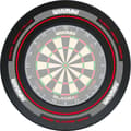 Miniatyrbillede 2 af 6: Winmau Advance Dartskive Surround Sort/Rød